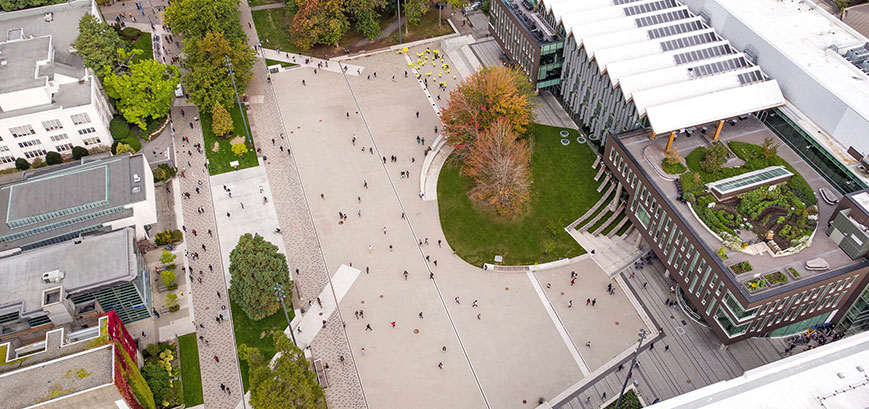 UBC Campus aerial view